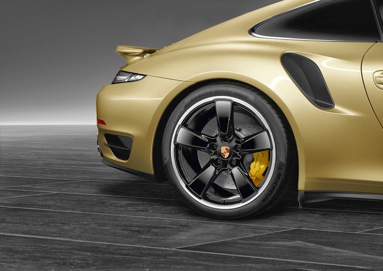 2014 Porsche 911 Turbo Lime Gold by Porsche Exclusive 