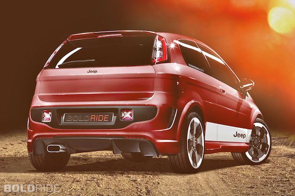 2014 Jeep Hatchback Rendering