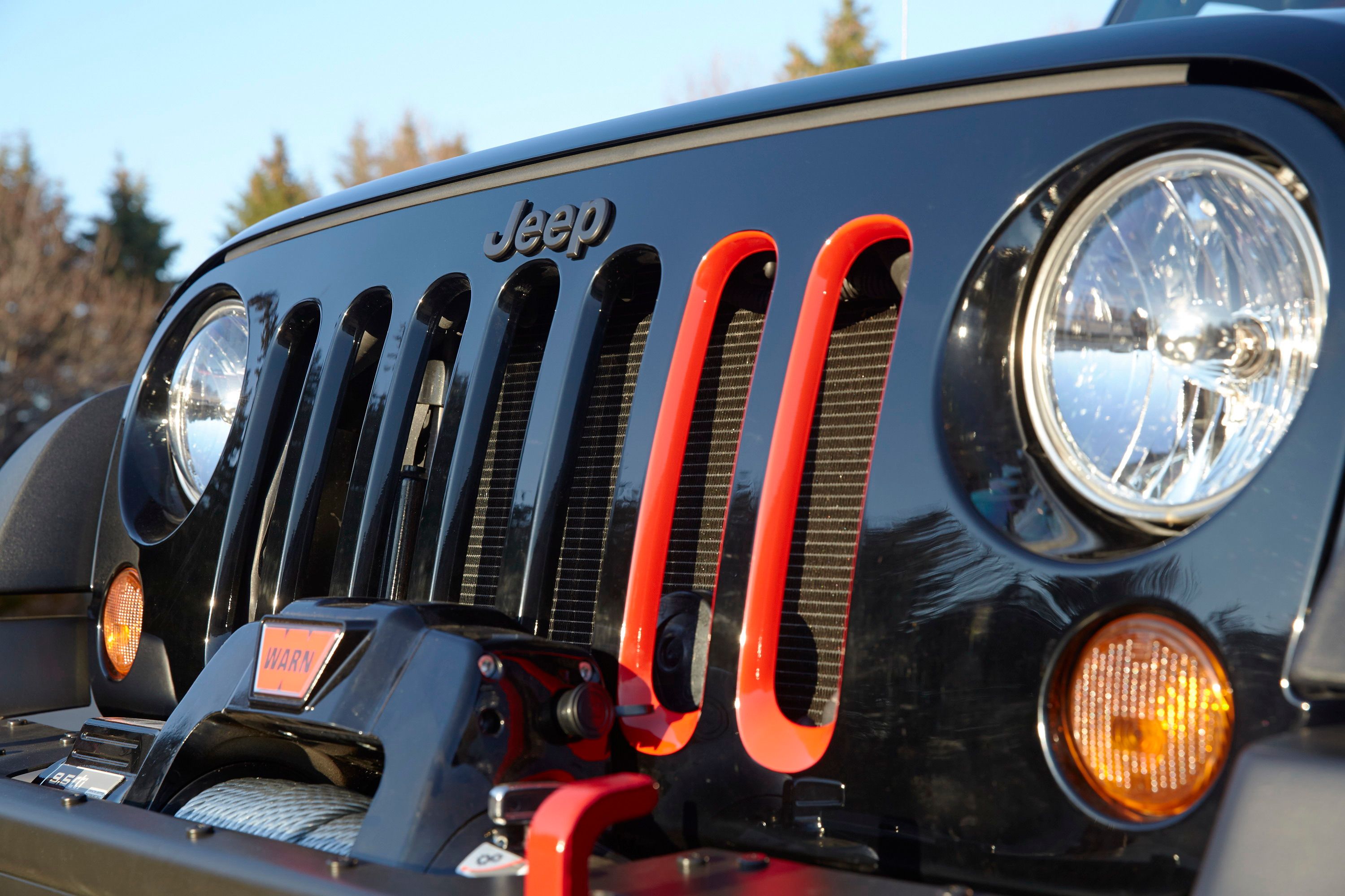 2014 Jeep Wrangler Level Red