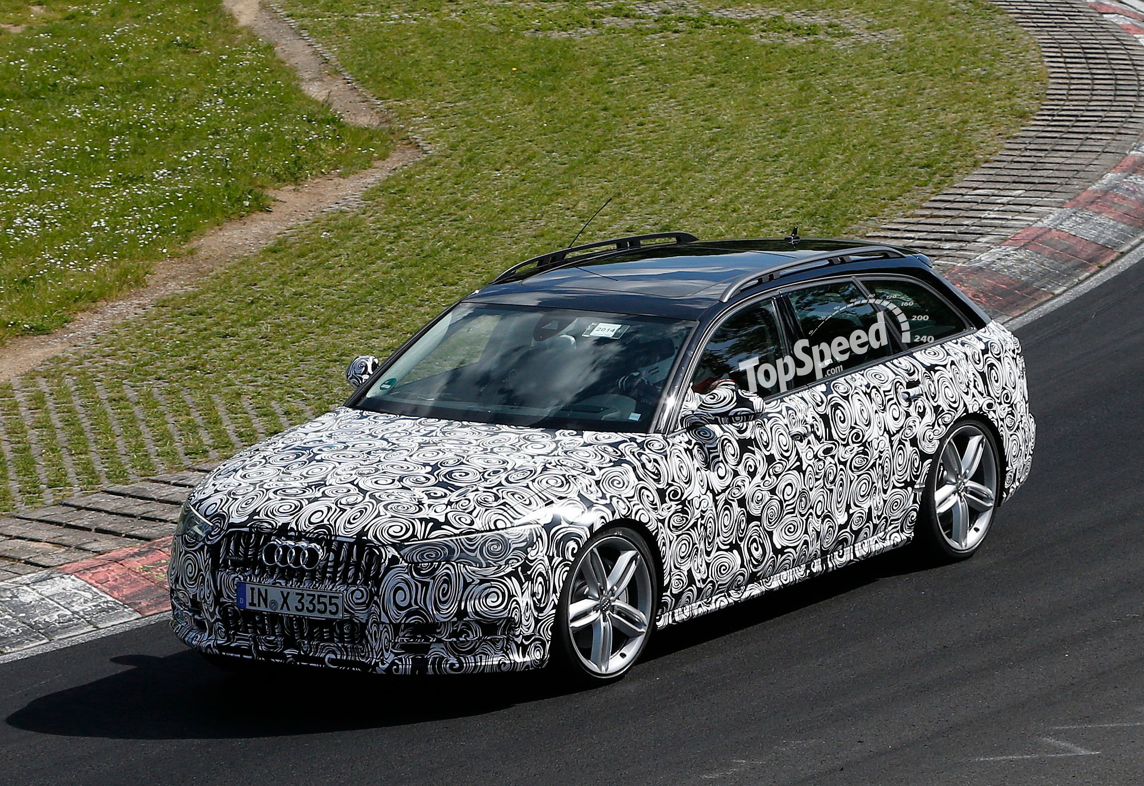 2014 Spy Shots: Audi A6 Allroad Caught Lapping the Nurburgring
