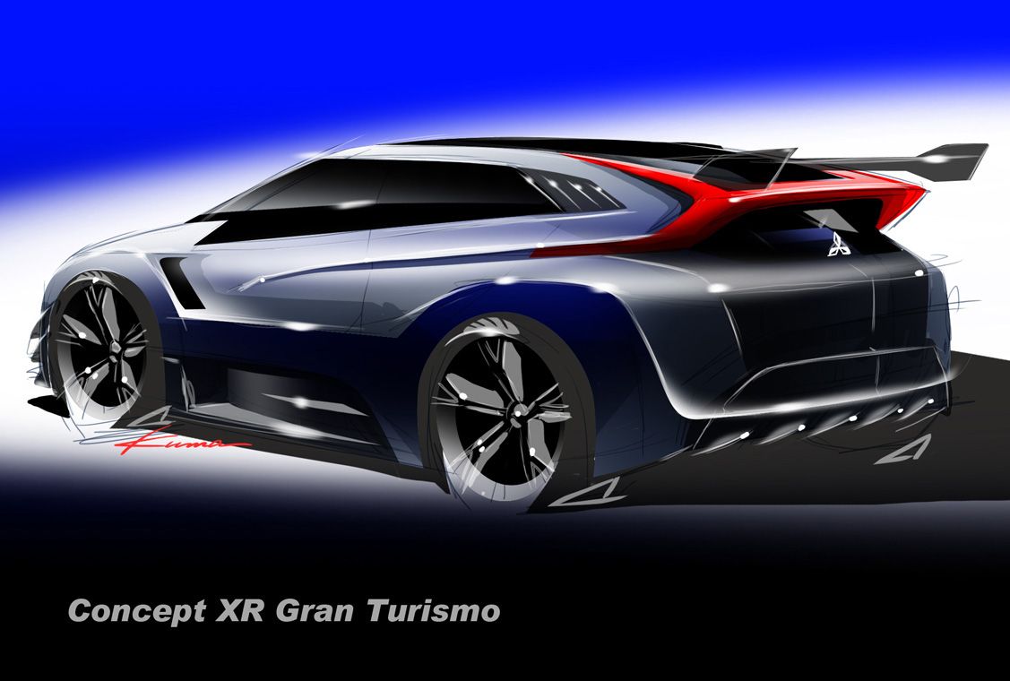 2014 Mitsubishi XR-PHEV Evolution Vision Gran Turismo Concept