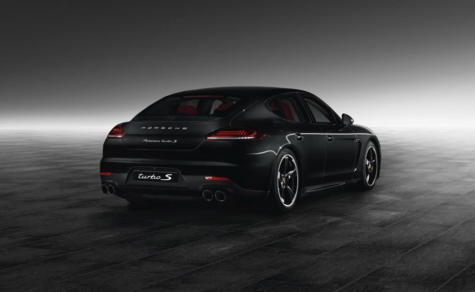 2014 Porsche Panamera Turbo S in Jet Black Metallic by Porsche Exclusive