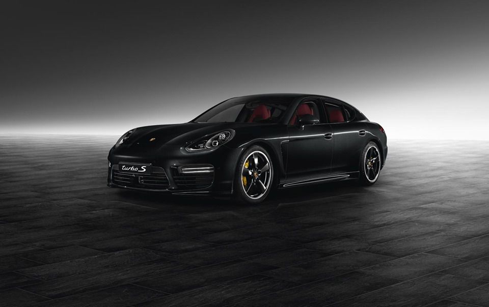 2014 Porsche Panamera Turbo S in Jet Black Metallic by Porsche Exclusive