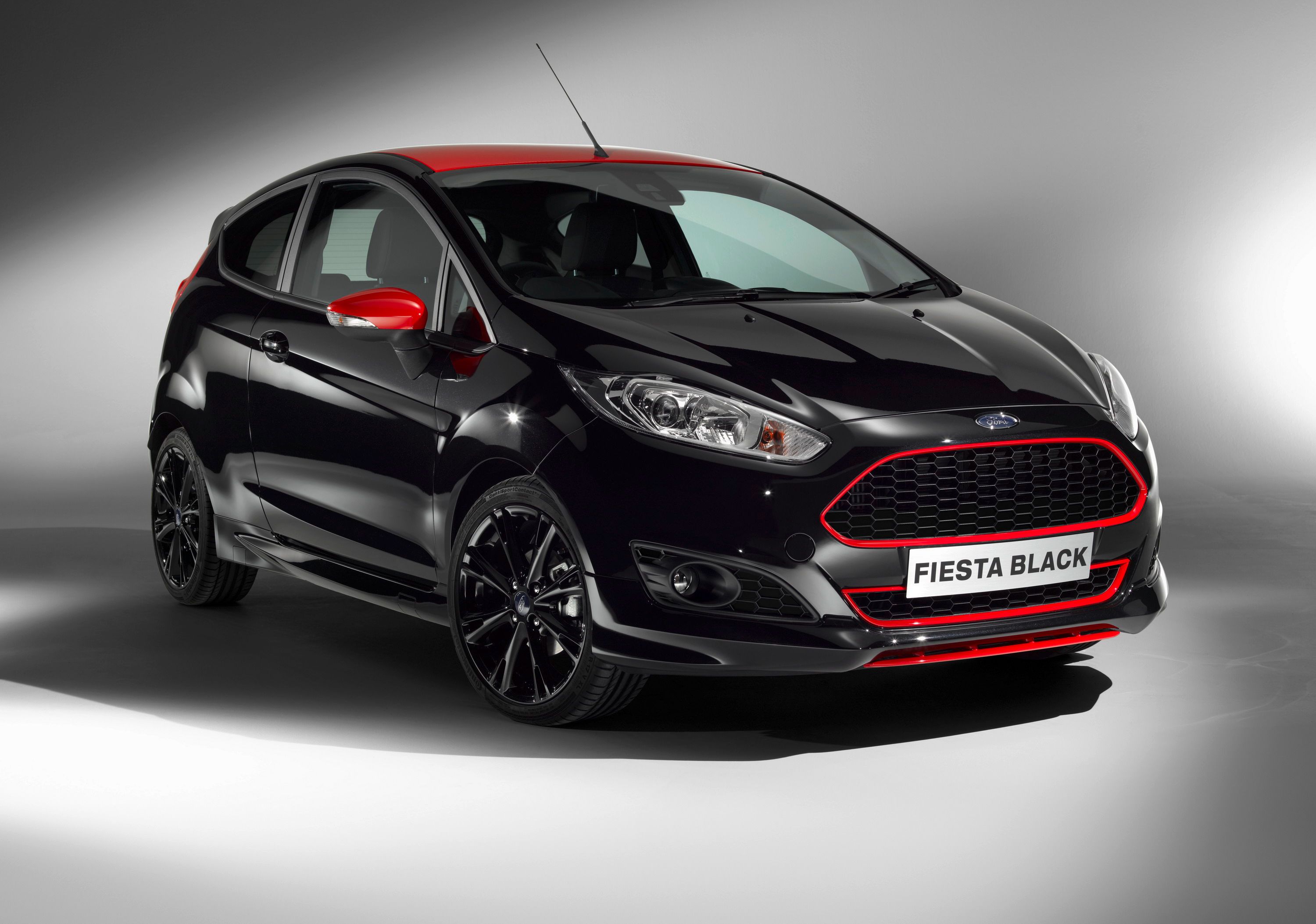 2014 Ford Fiesta Black and Red Edition