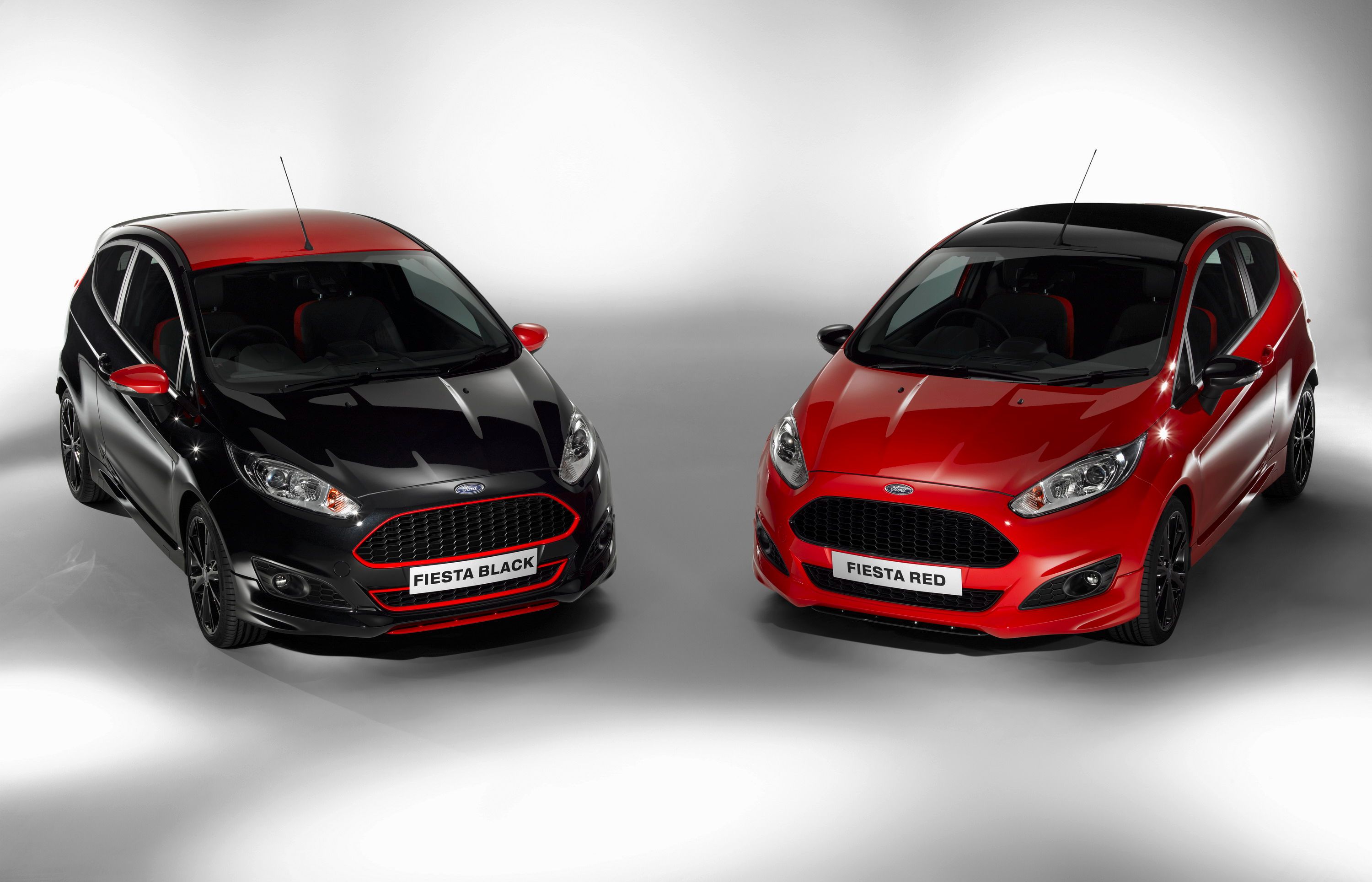 2014 Ford Fiesta Black and Red Edition
