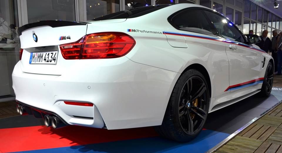 2014 BMW M4 With M Performance Aerodynamic Parts