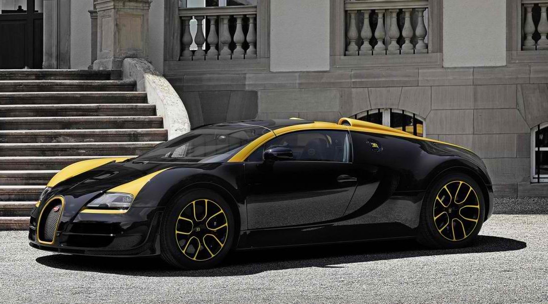 Add one more to the list of Bugatti Veyron special editions...paint.