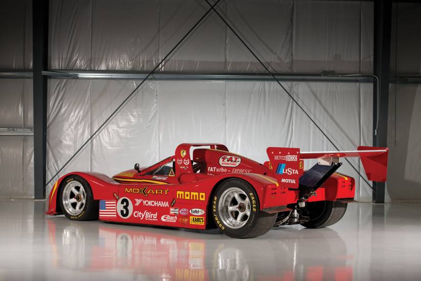 FERRARI 333 SP Le Mans Moretti Rcing Moretti / Theys (1997), red FERRARI 333 SP Le Mans Moretti Rcing Moretti / Theys (1997), red