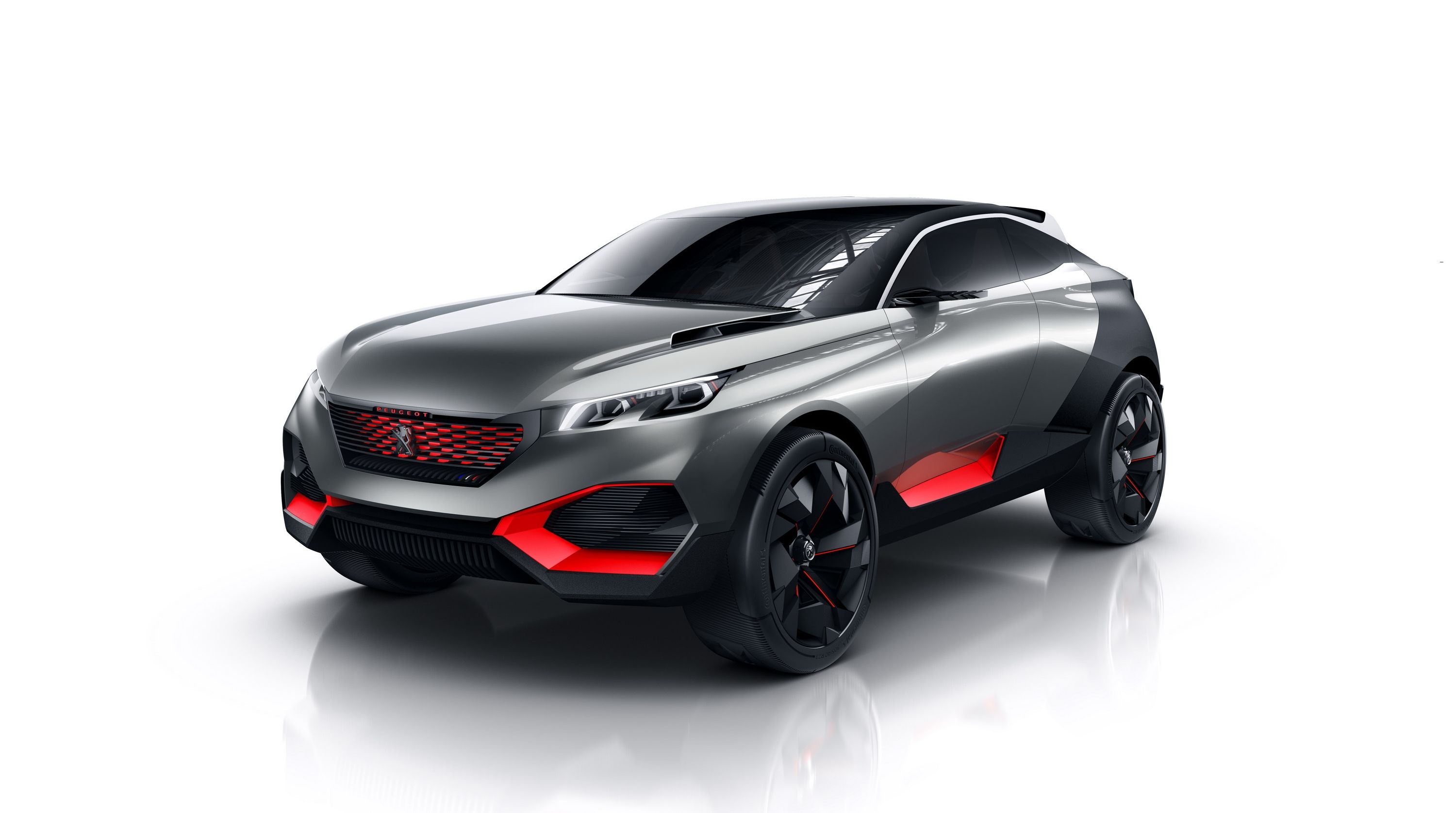  Meet Peugeot's 500-horsepower, hybrid CUV concept. Will it ever make it to production?