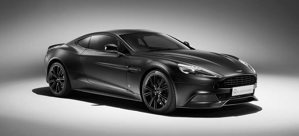 2015 Q By Aston Martin Vanquish Coupe Satin Jet Black