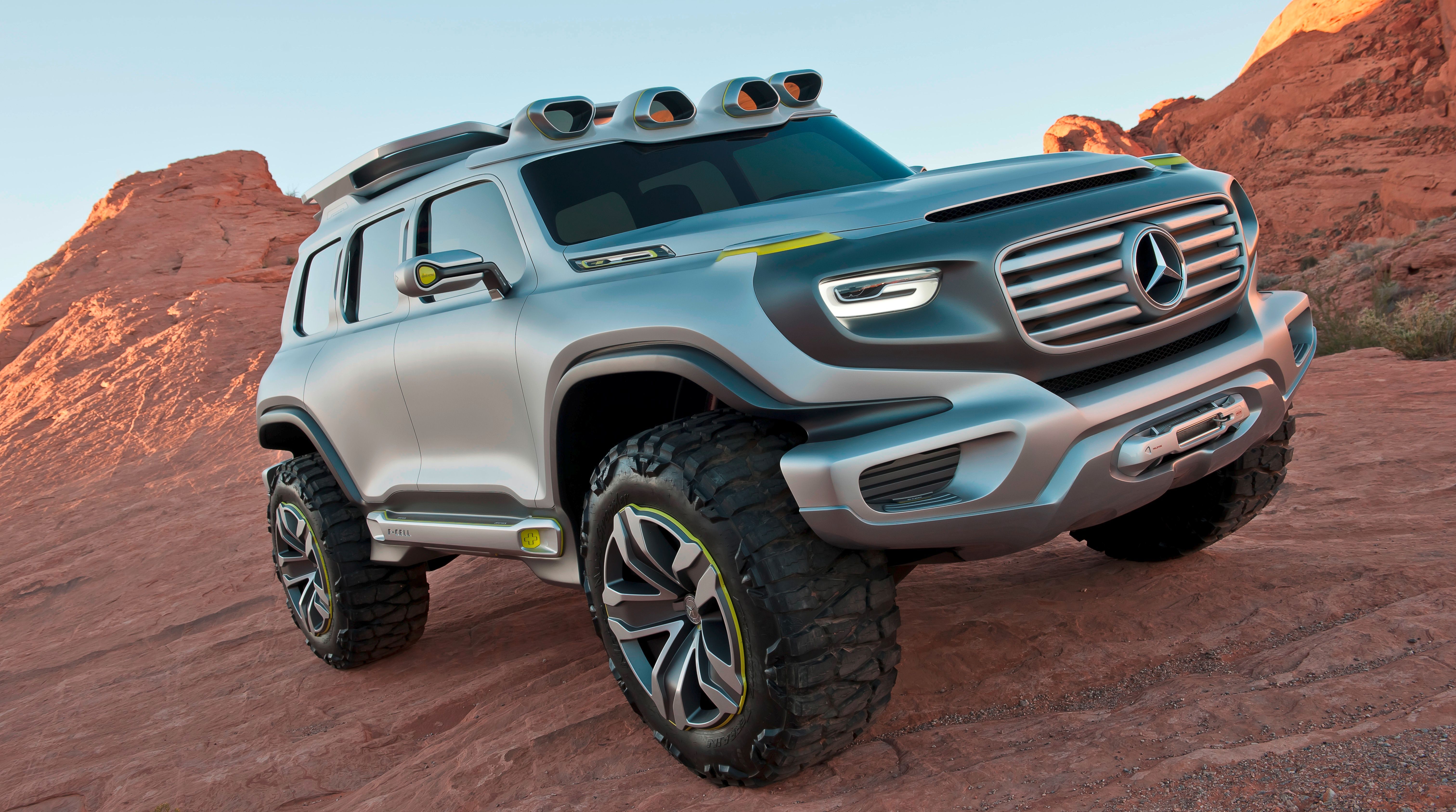  Mercedes is working on a baby G-Class; a smaller utility vehicle 