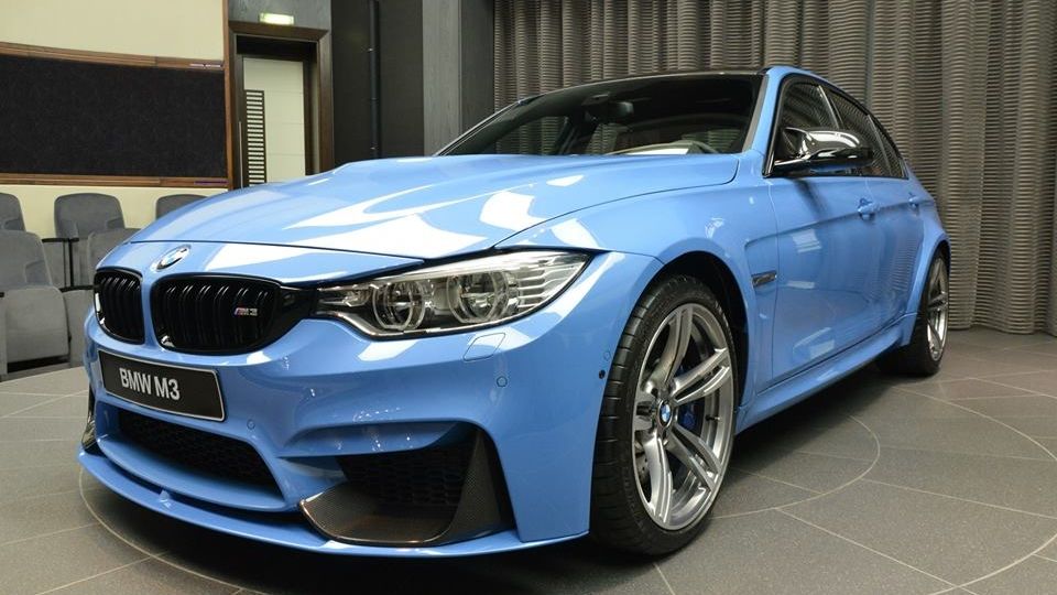  We saw the M4 with M Performance parts yesterday, and now we get a look at the M3. 
