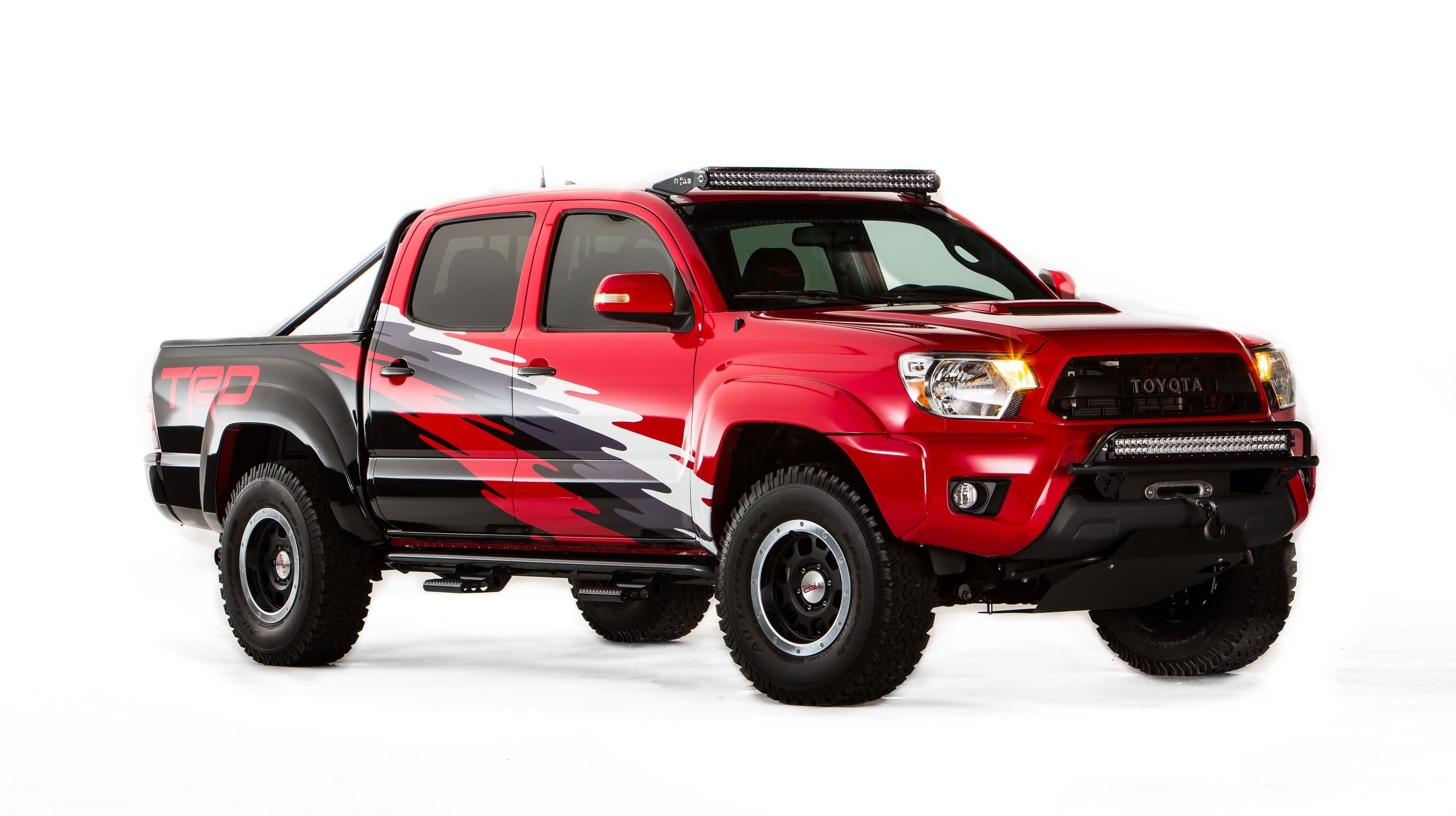  Toyota's entire Baja 1000 lineup will be at SEMA, including this Tacoma TRD.