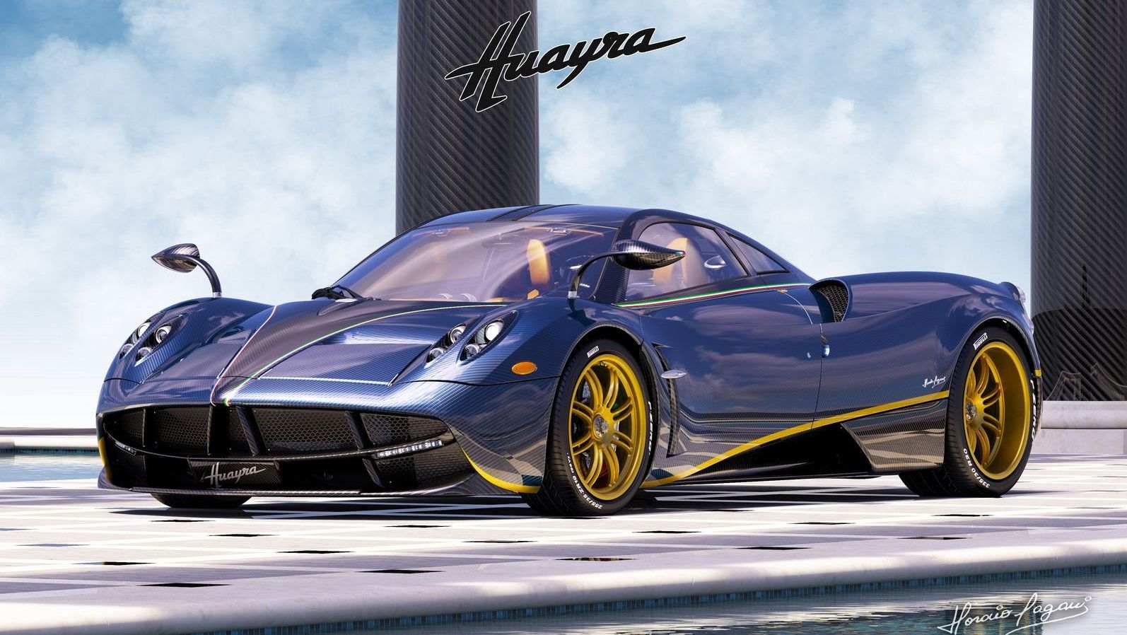  Check out this custom Pagani Huayra 730 S built for Mexican movie producer Alejandro Salomon, it's simply awesome.  