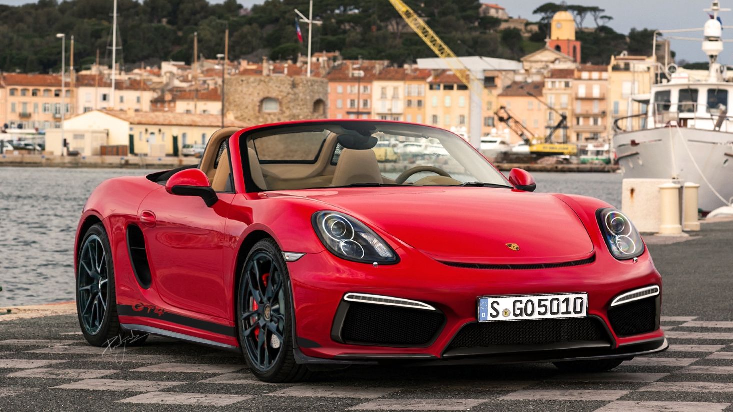 We've created an all-new rendering for the upcoming Porsche Boxster GT4; check it out at TopSpeed.com.