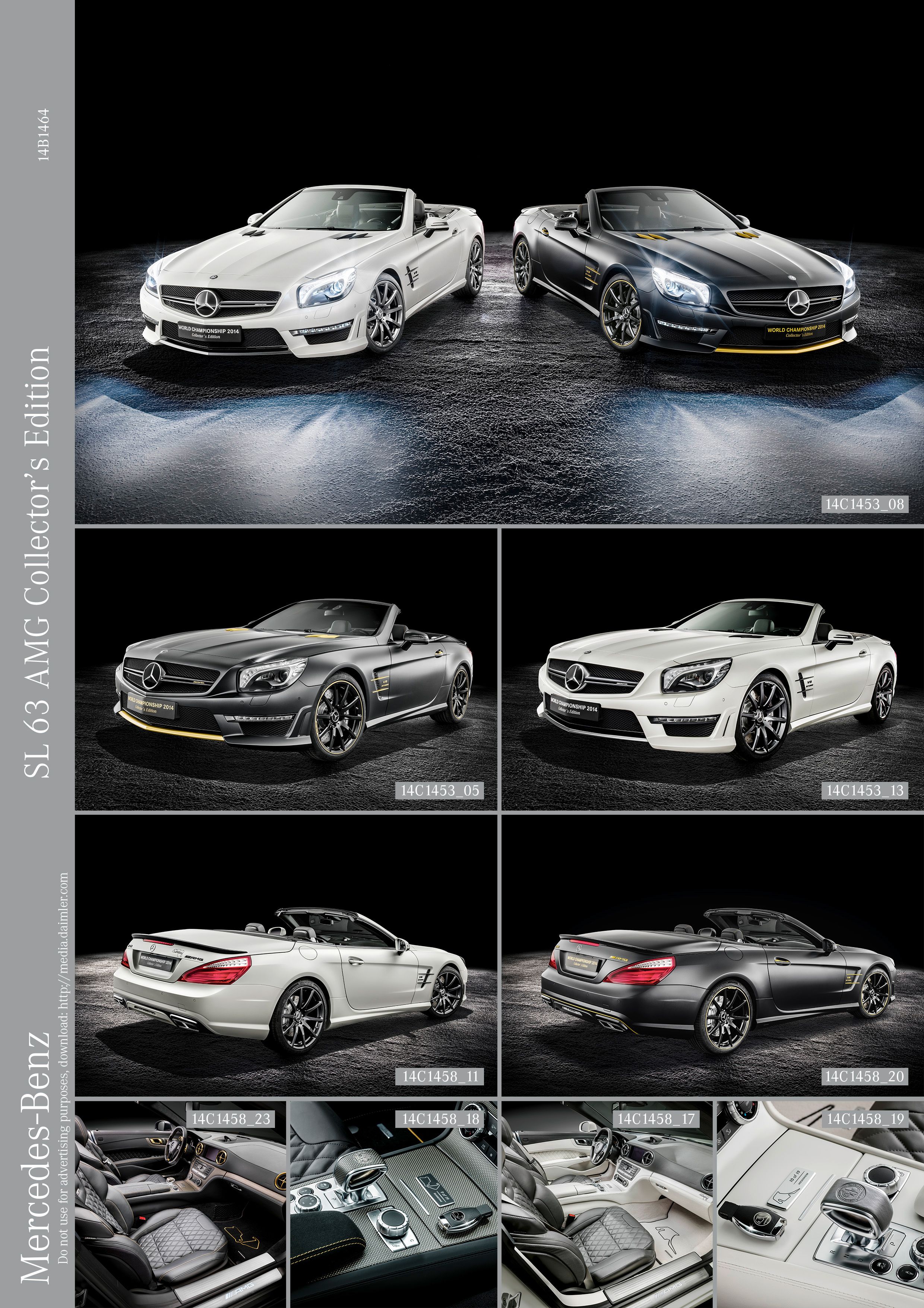 2014 Mercedes-Benz SL63 AMG World Championship 2014 Collector's Edition