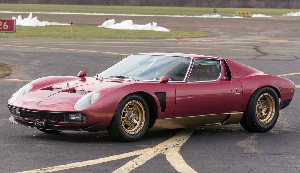  Ferraris aren't the only classic supercars that draw in heavy bidders. This Lamborghini Miura SVJ is poised to bring in millions. 