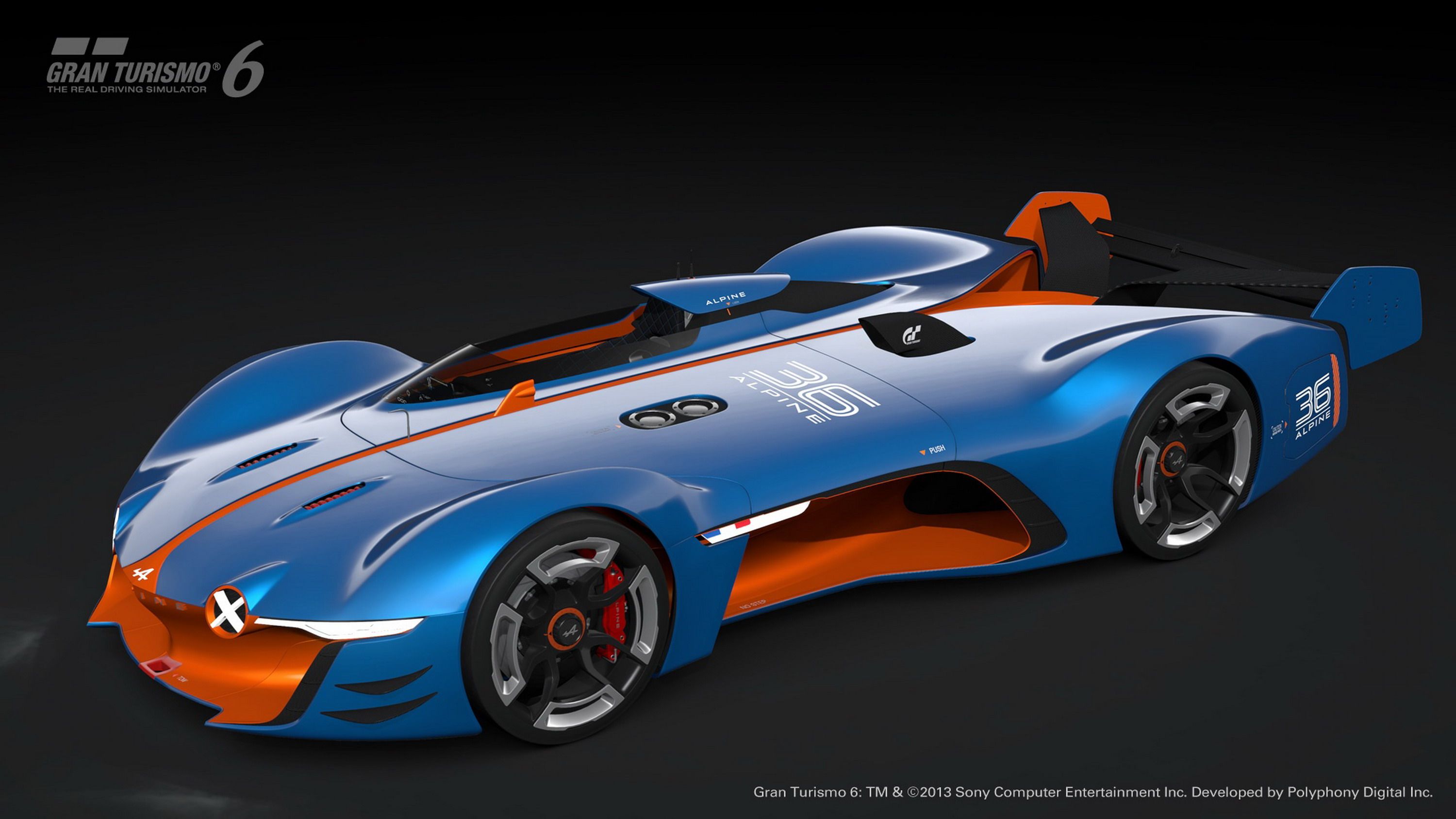  The Alpine sports car may still be a pipedream, but the Vision GT Concept version carrying the famed name is freaking awesome!