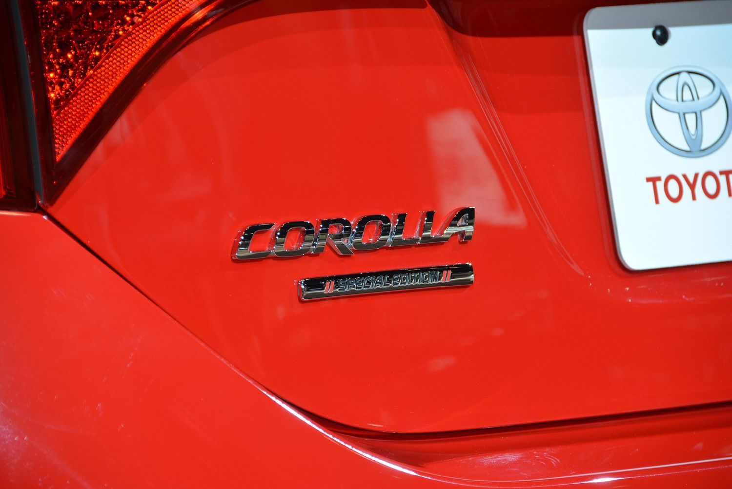 2016 Toyota Corolla Special Edition