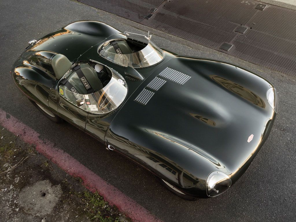 1955 Jaguar D-Type Auctioned