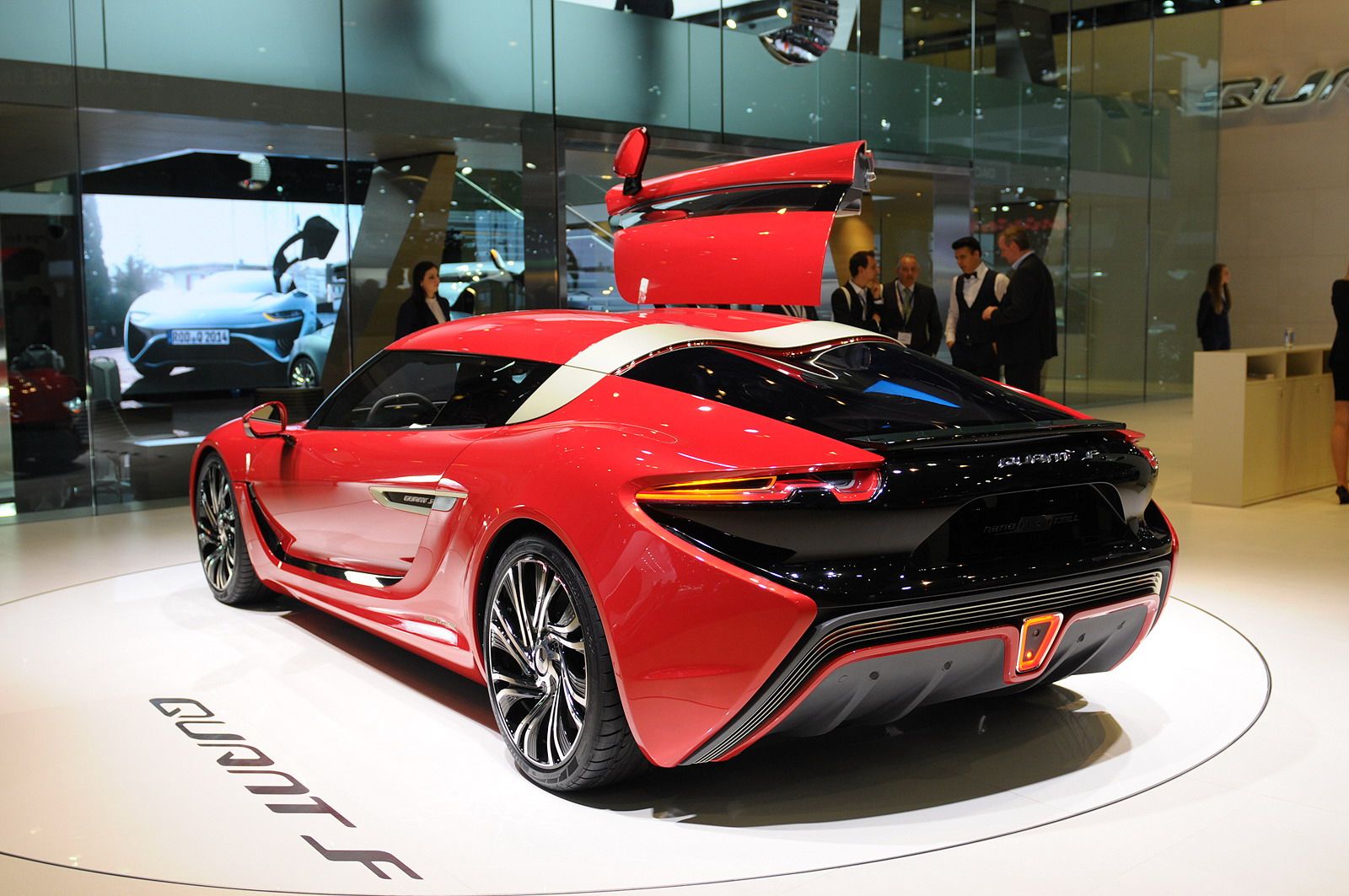 2015 NanoFlowcell Quant F Gullwing Electric Sports Coupe