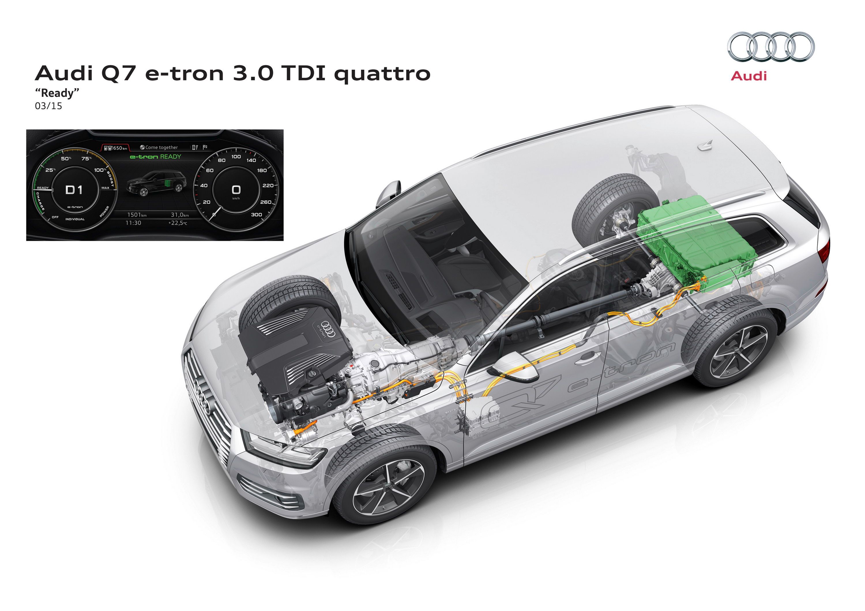 2016 Audi Q7 e-tron 3.0 TDI quattro