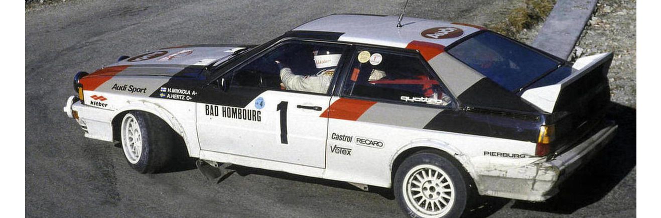 1982 Audi Quattro A1 Group B Rally Car
