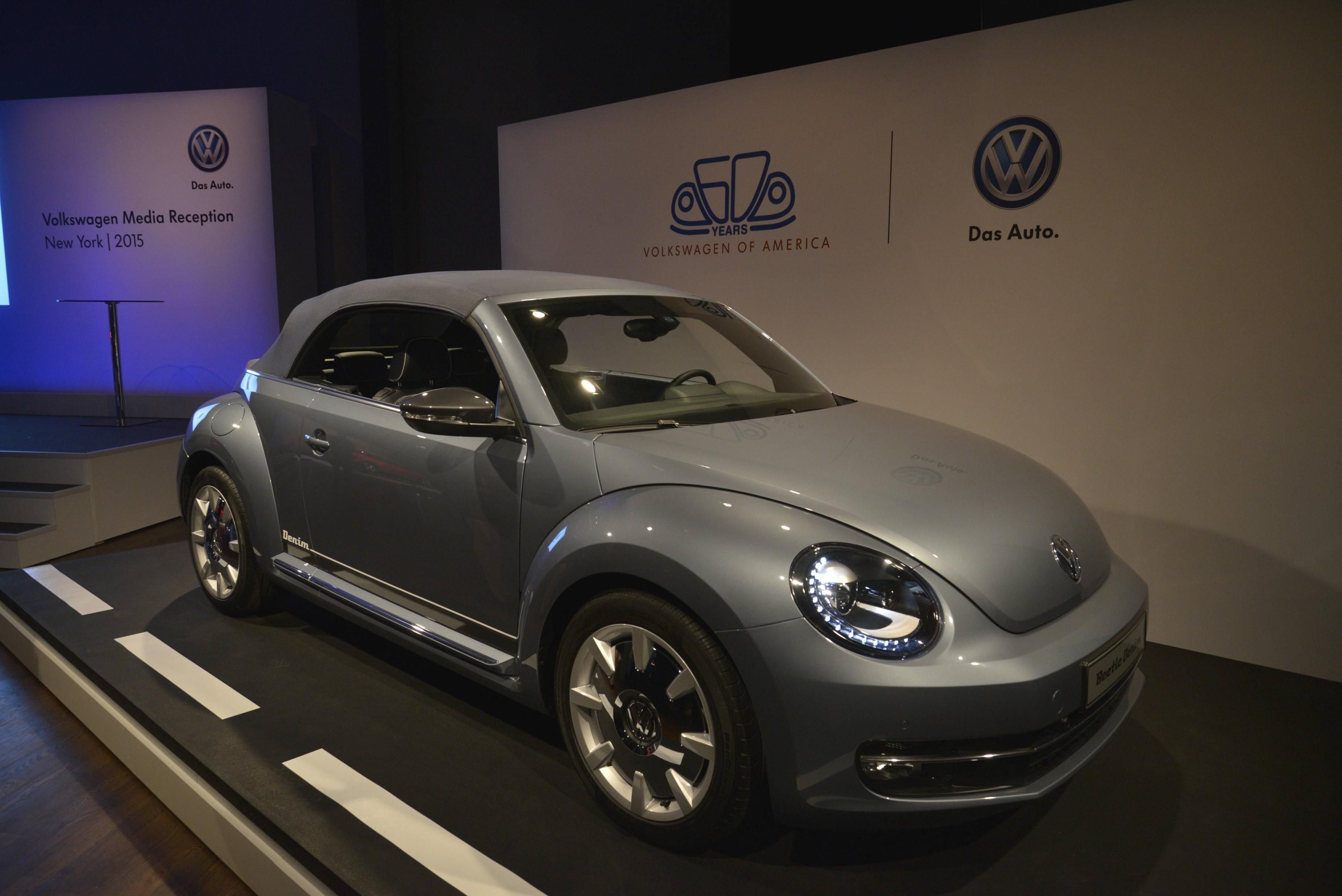 2015 Volkswagen Beetle Convertible Denim Concept