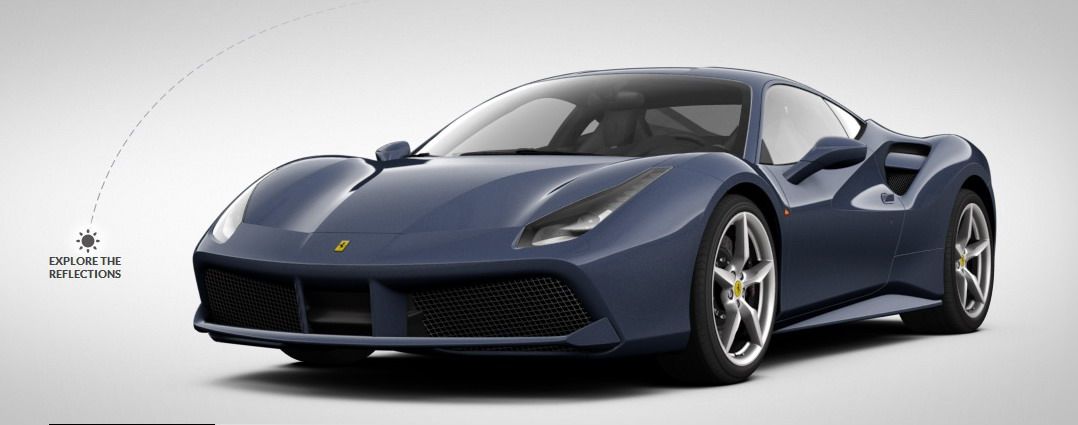 Ferrari 488 GTB Configurator Launched