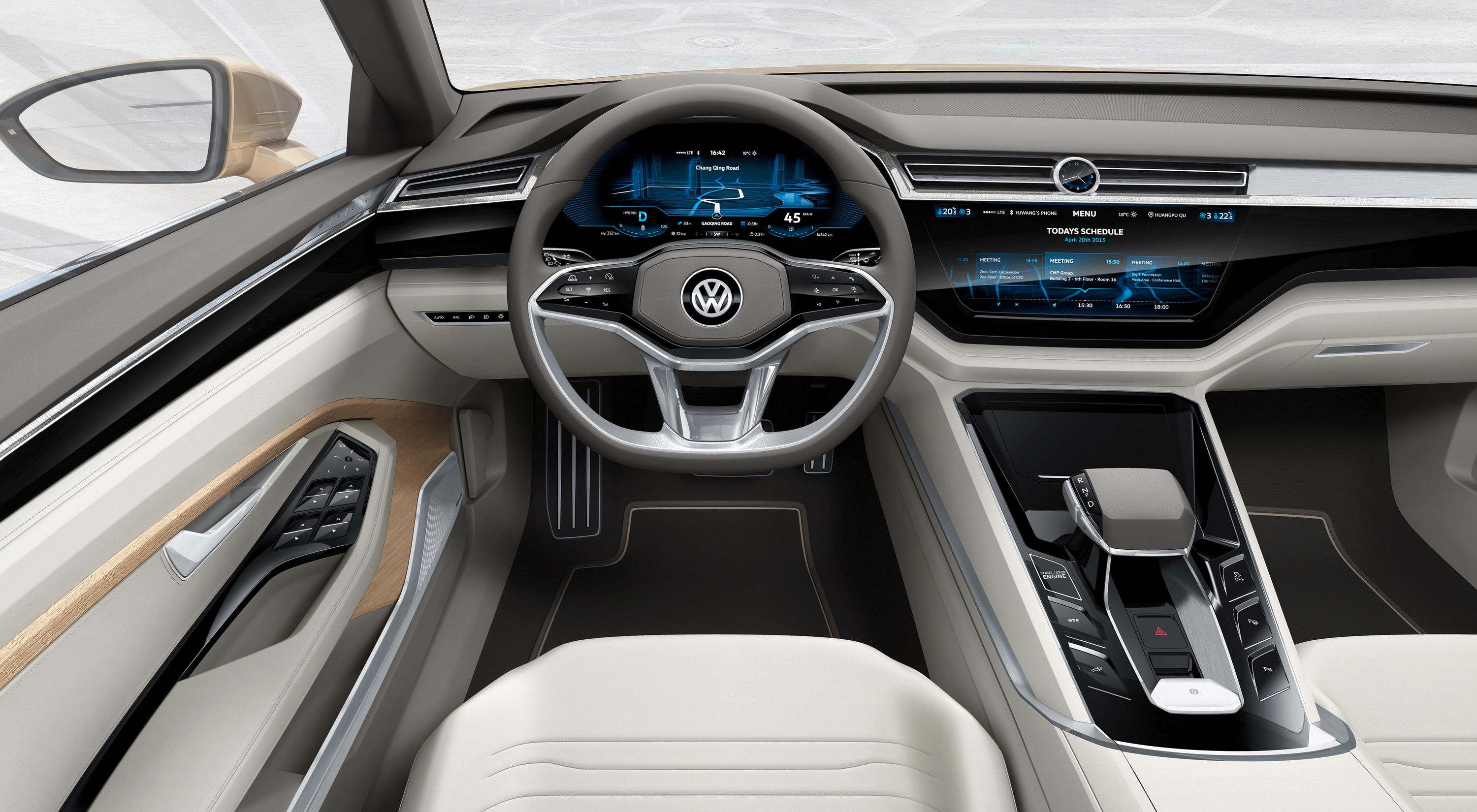 2015 Volkswagen C Coupe GTE Concept