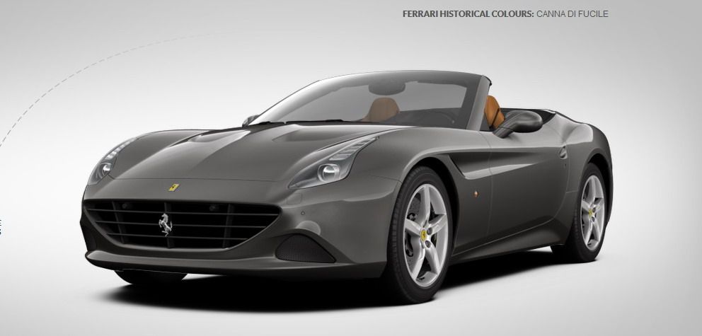 Ferrari California カタログ Ferrari California T Configurator Updated with New Colors