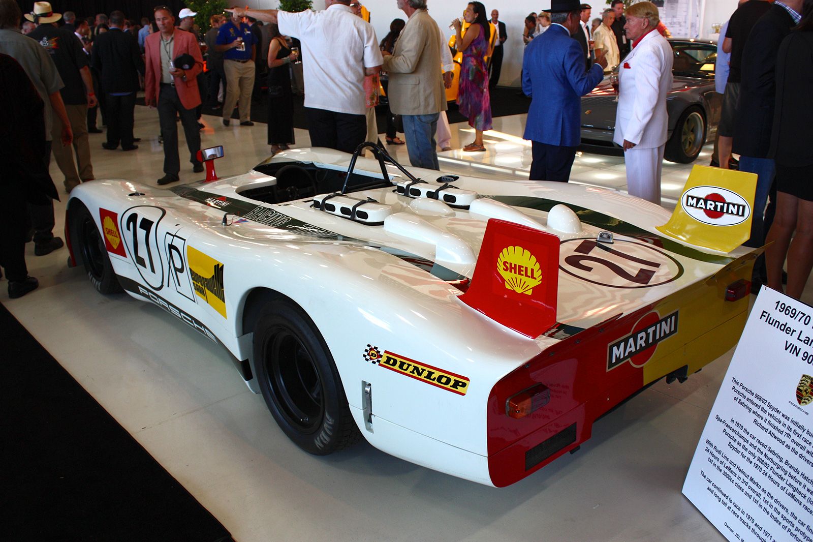 1969 - 1970 Porsche 908/02 Flunder Langheck (Long Tail)