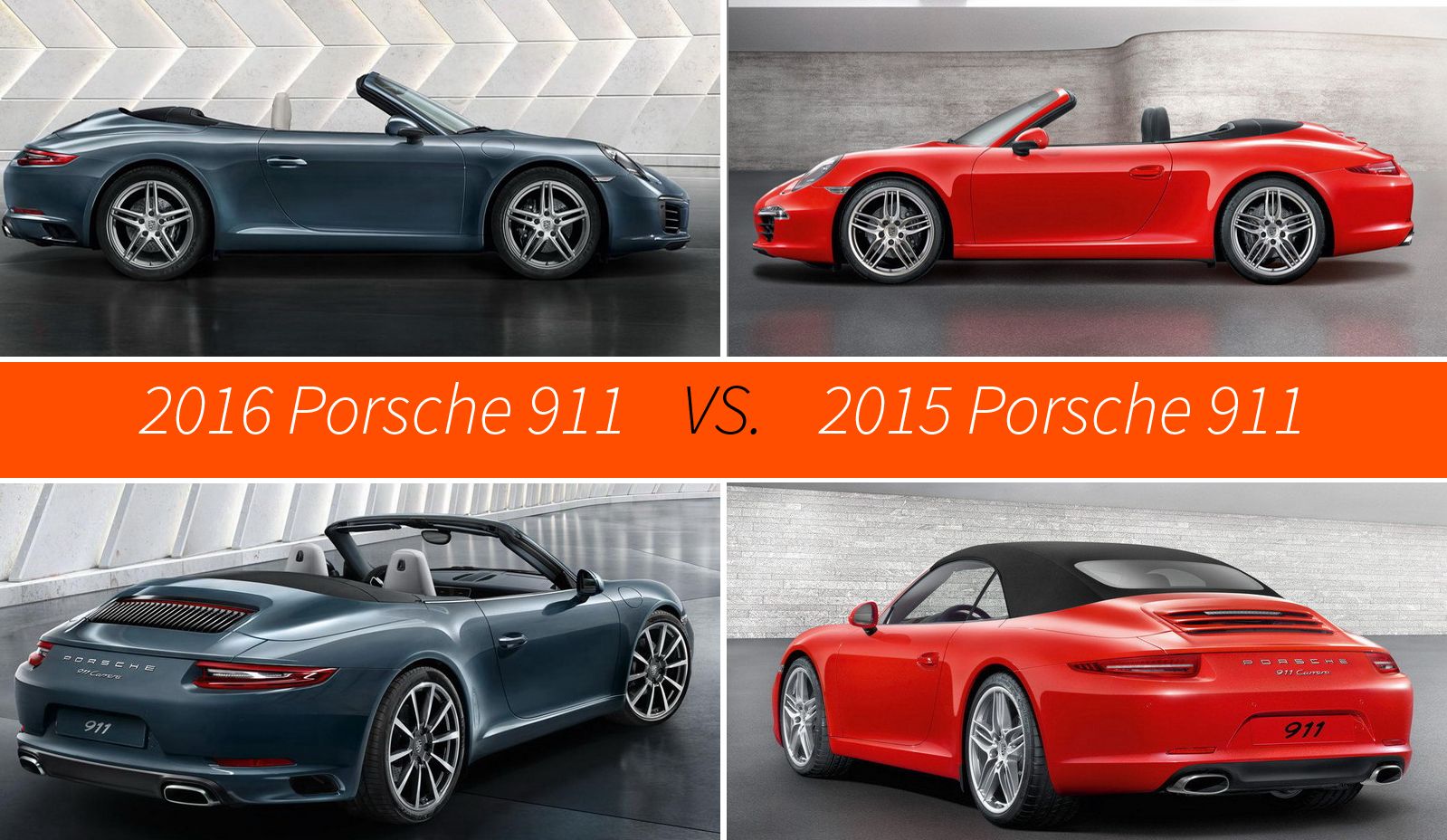 2016 Porsche 911 Convertible