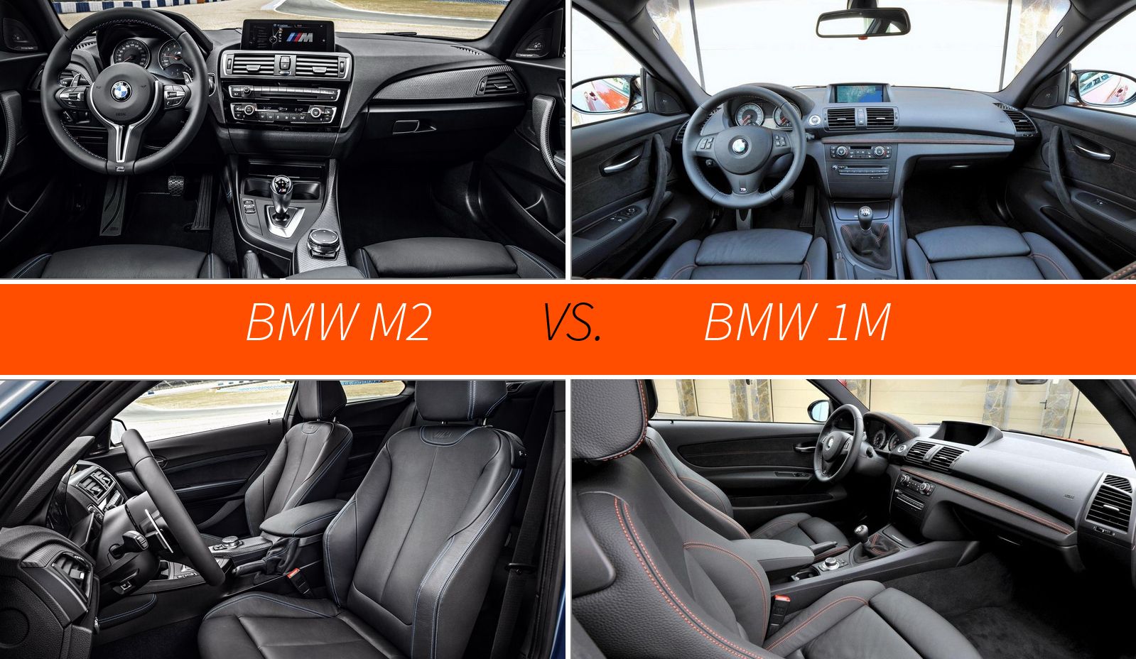 2017 BMW M2 Vs. 1M Coupe
