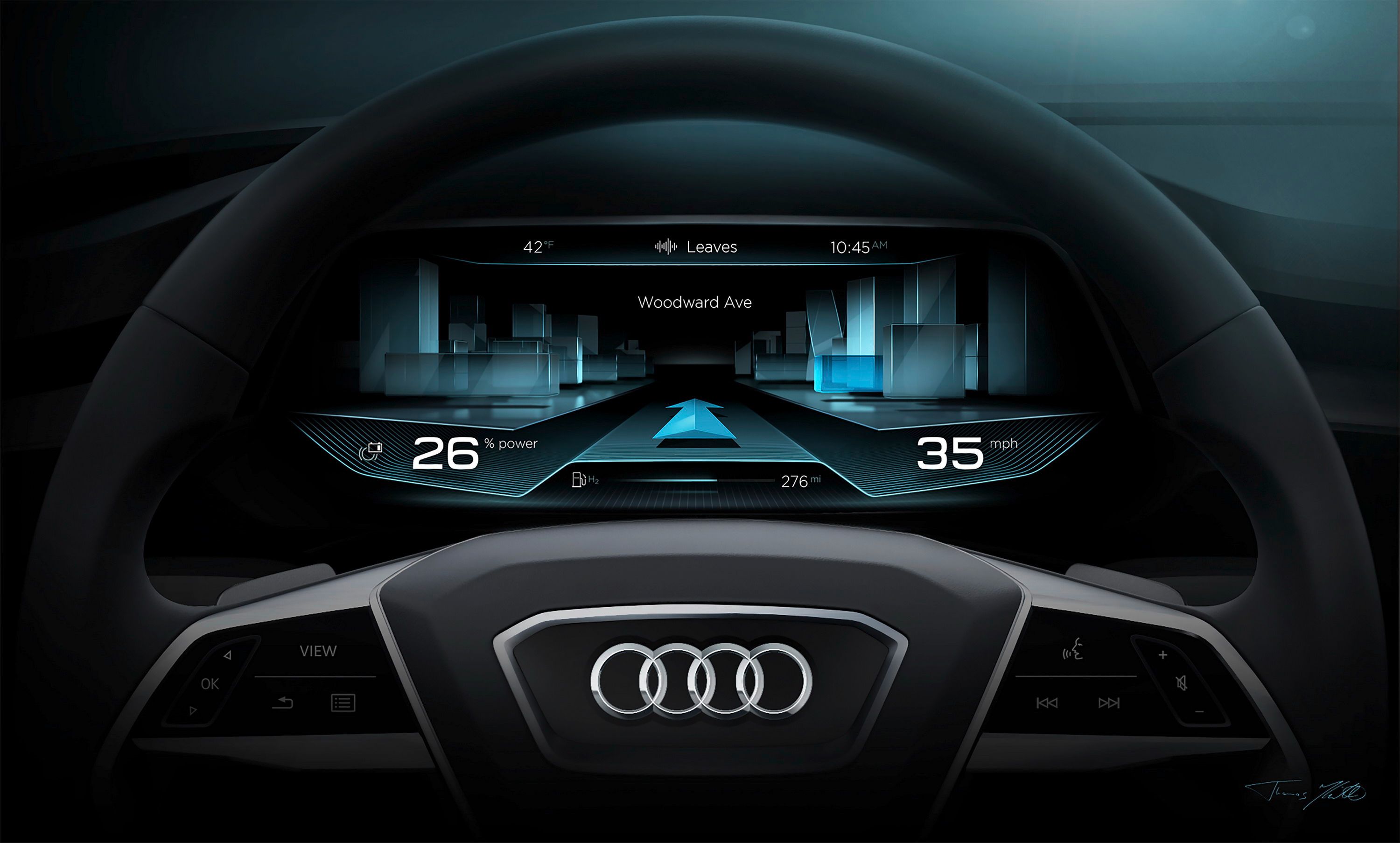 2016 Audi h-tron Quattro Concept 