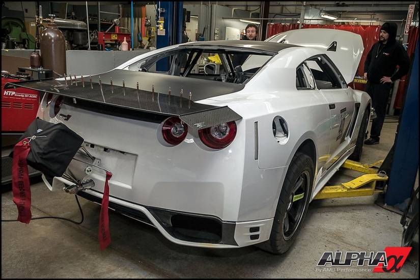 2016 Nissan Alpha G R35 GTR By AMS Performance