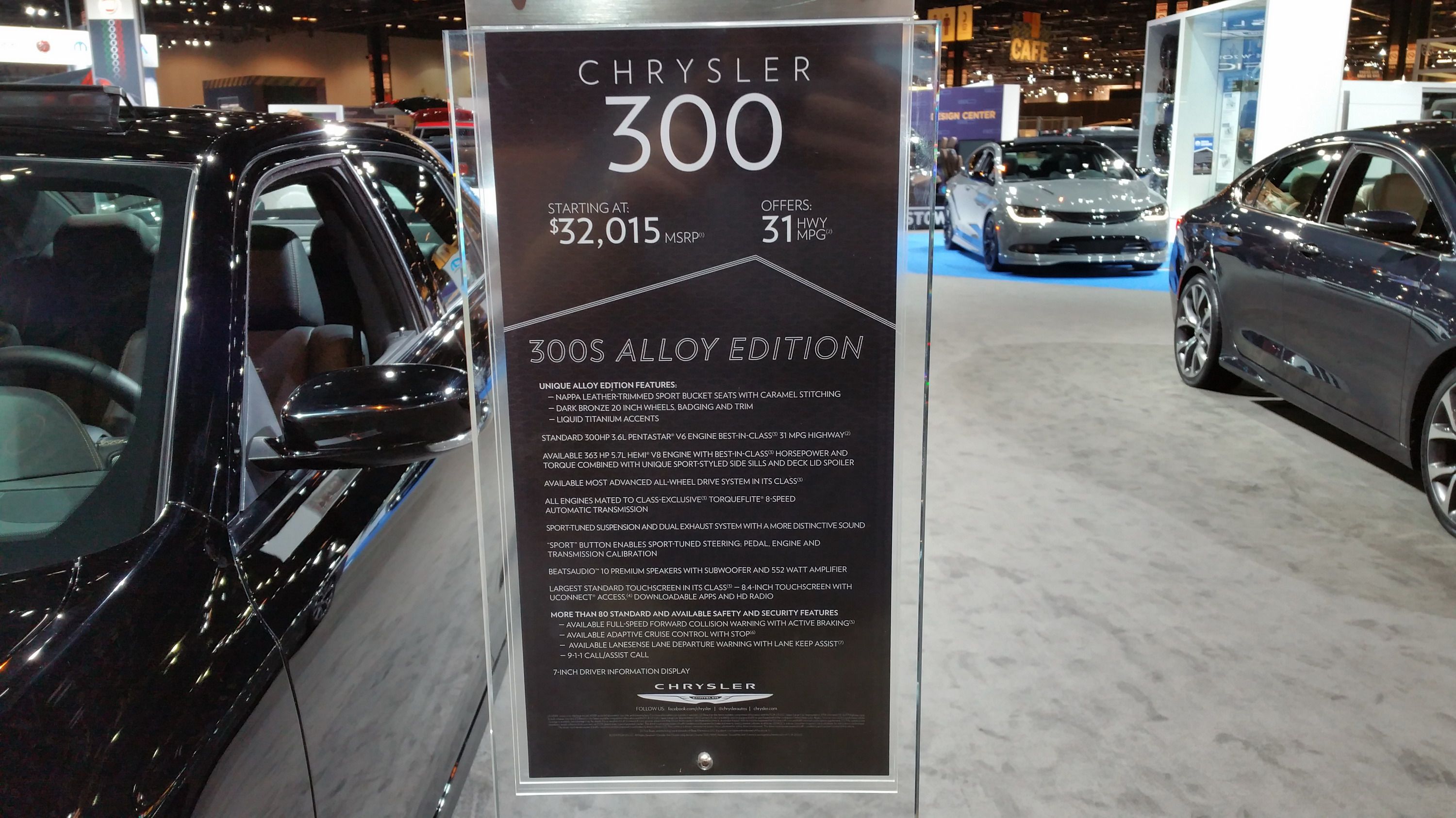 2016 Chrysler 300S Alloy Edition