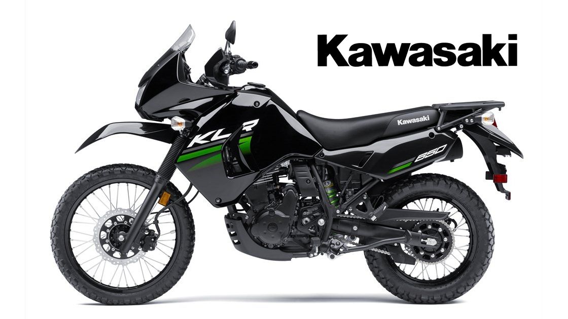 Kawasaki KLR 650 studio shot