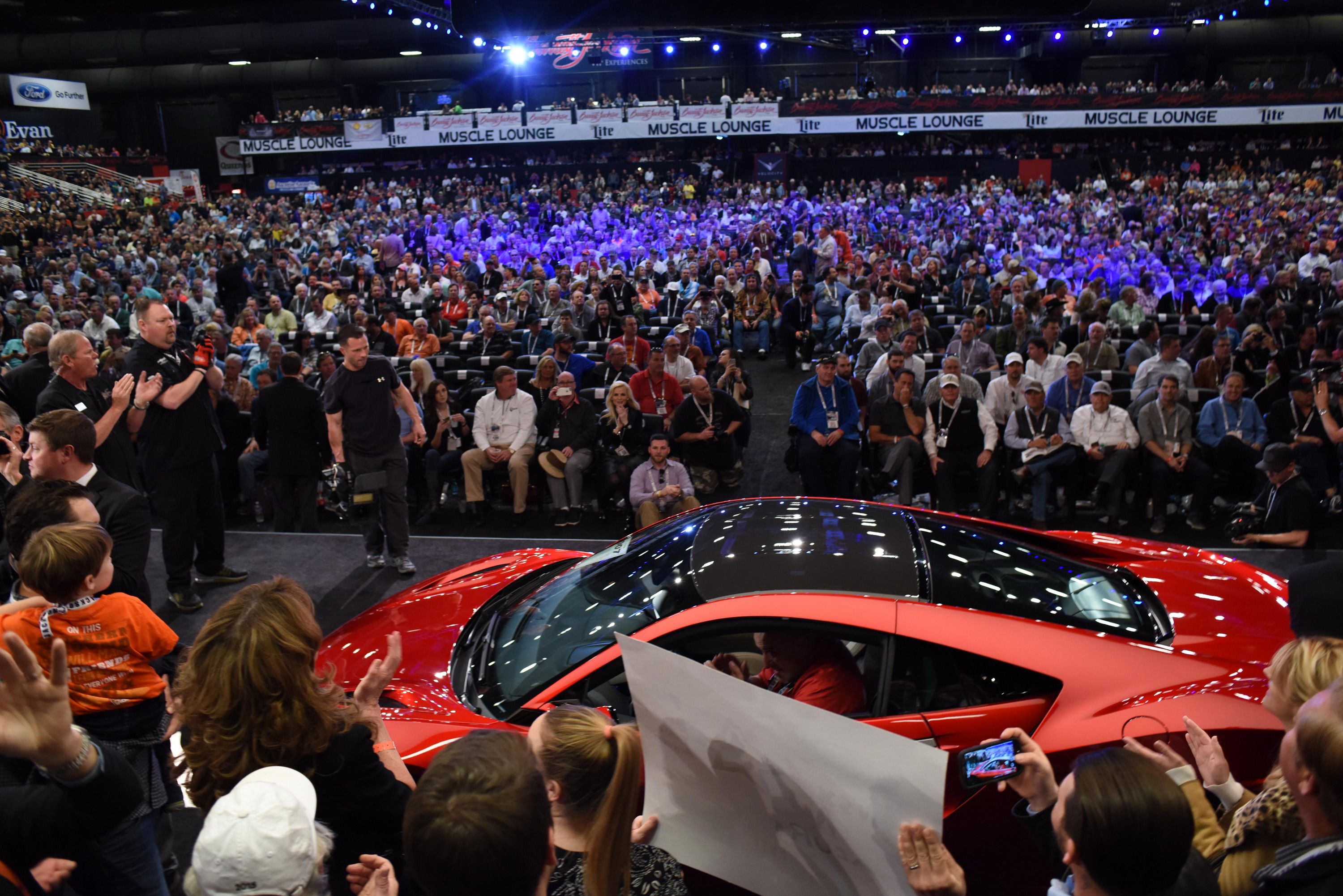 2016 Acura NSX 001 Fetches $1.2 MIllion At Barrett-Jackson Auction