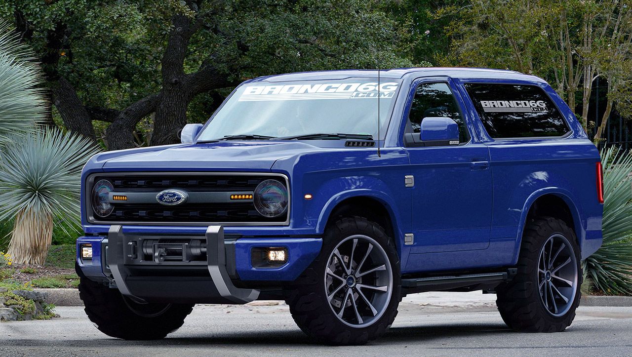 2018 Rumor Says the New 2020 Ford Bronco Could Get a Seven Speed Manual Transmission
