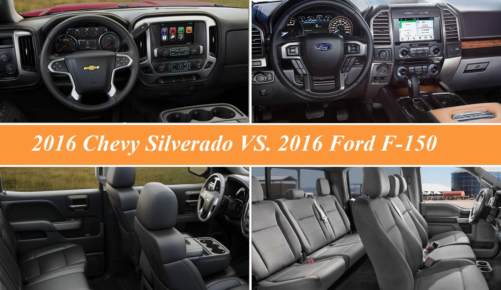 2016 2016 Chevy Silverado vs. 2016 Ford F-150
