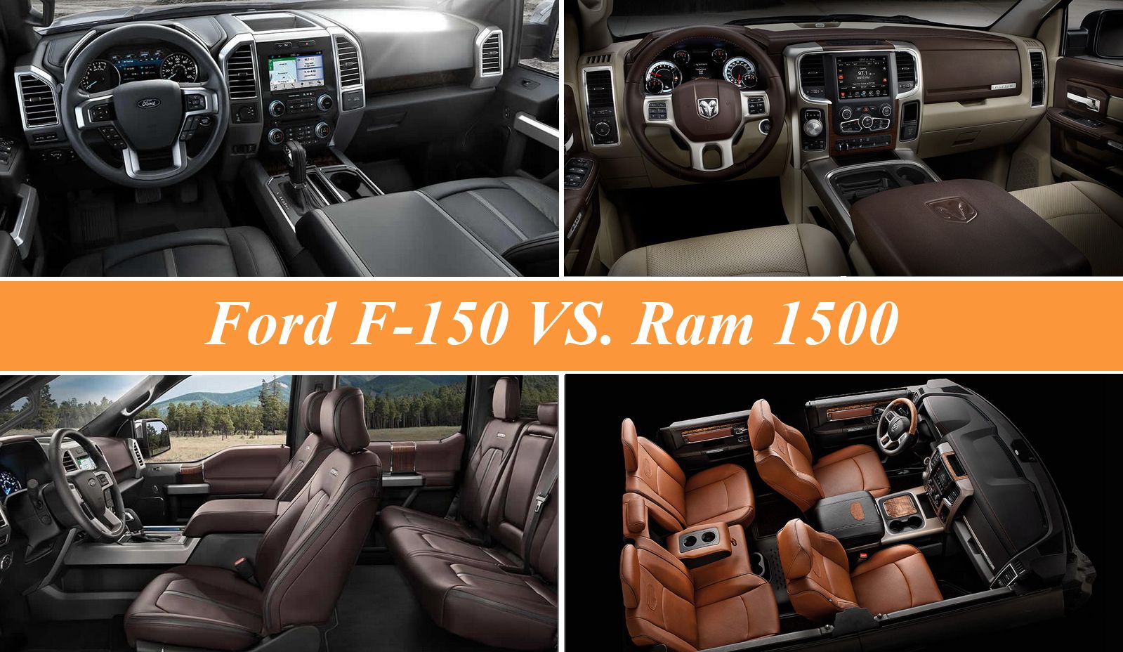 2016 2016 Ford F-150 vs. 2016 Ram 1500