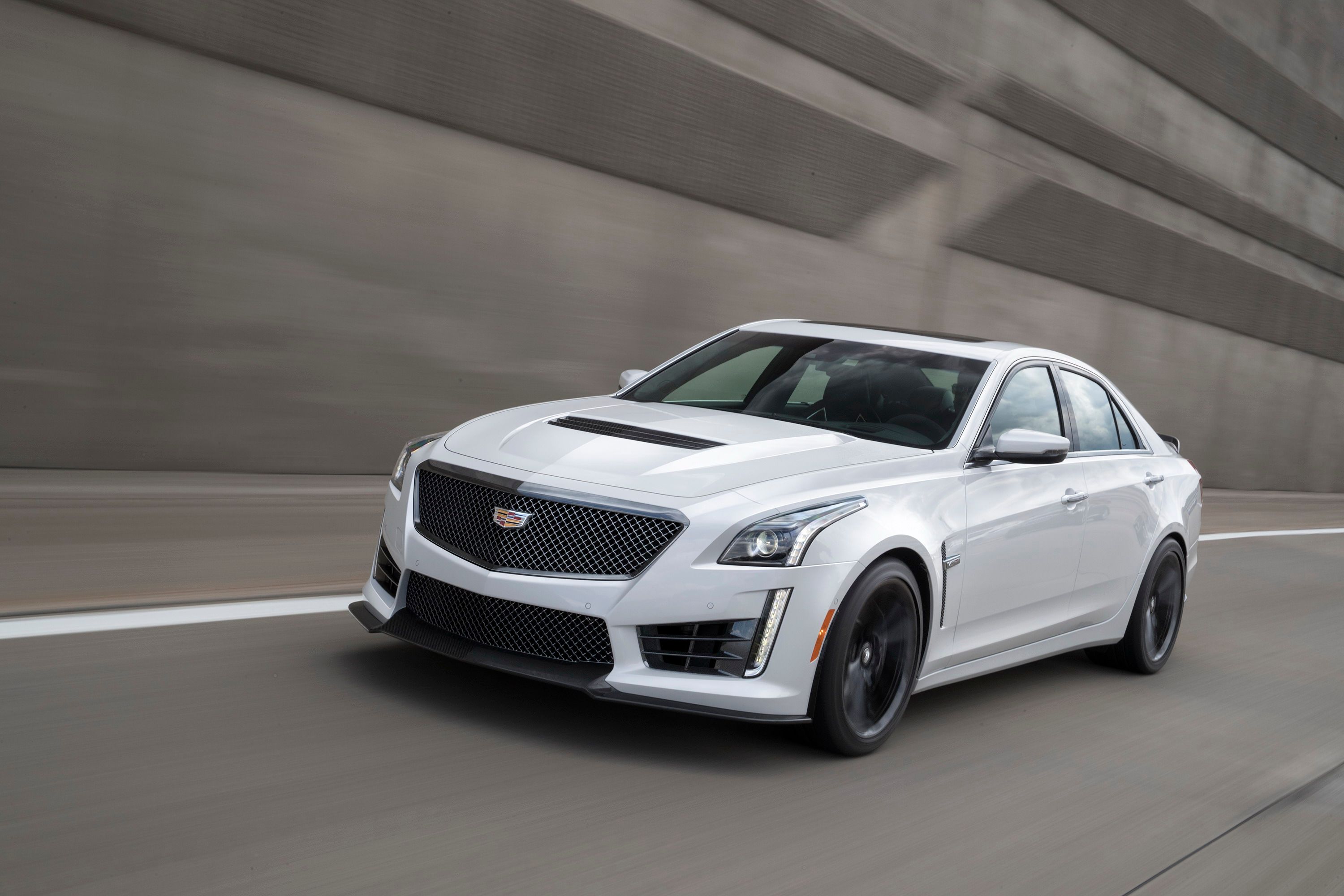 2017 Cadillac CTS-V With Carbon Black Sport Package 
