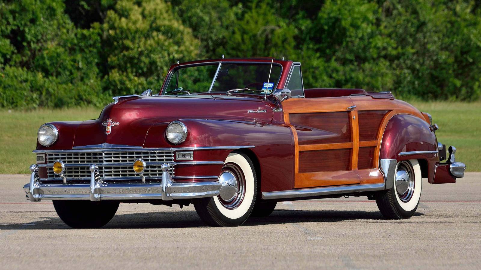 Miniature Marque One Models #10 - Chrysler Town & Country 1949 - Cabriolet Noir