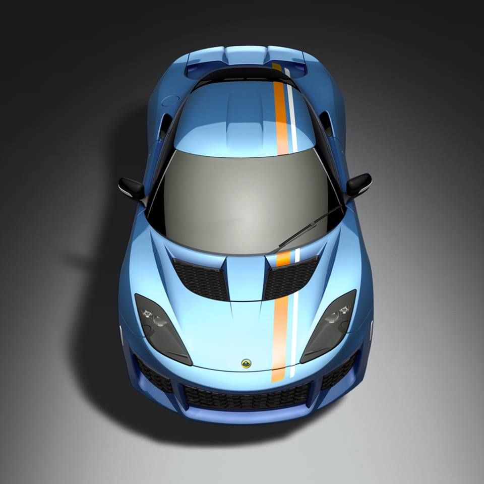 2016 Lotus Evora 400 Blue & Orange Edition