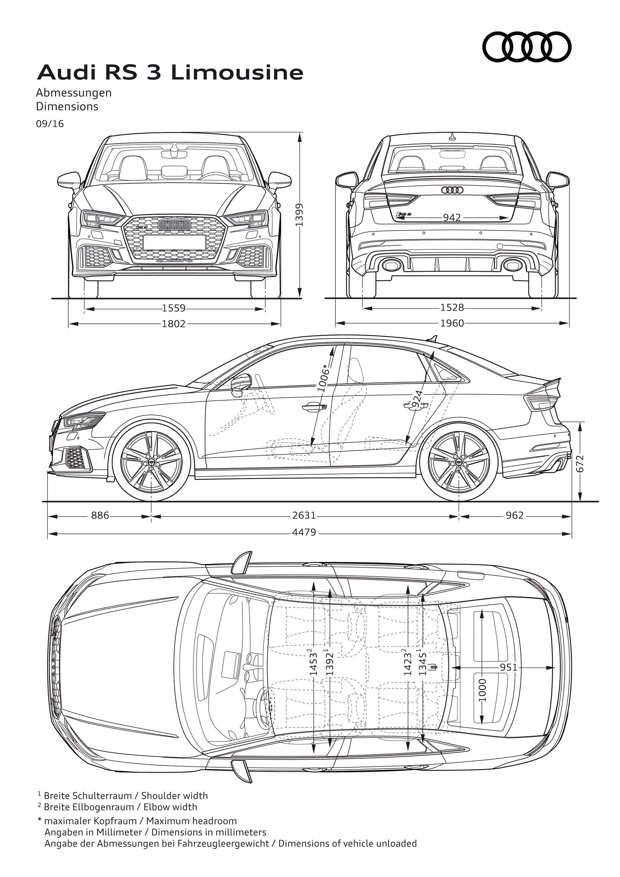 2018 Audi RS3 Sedan