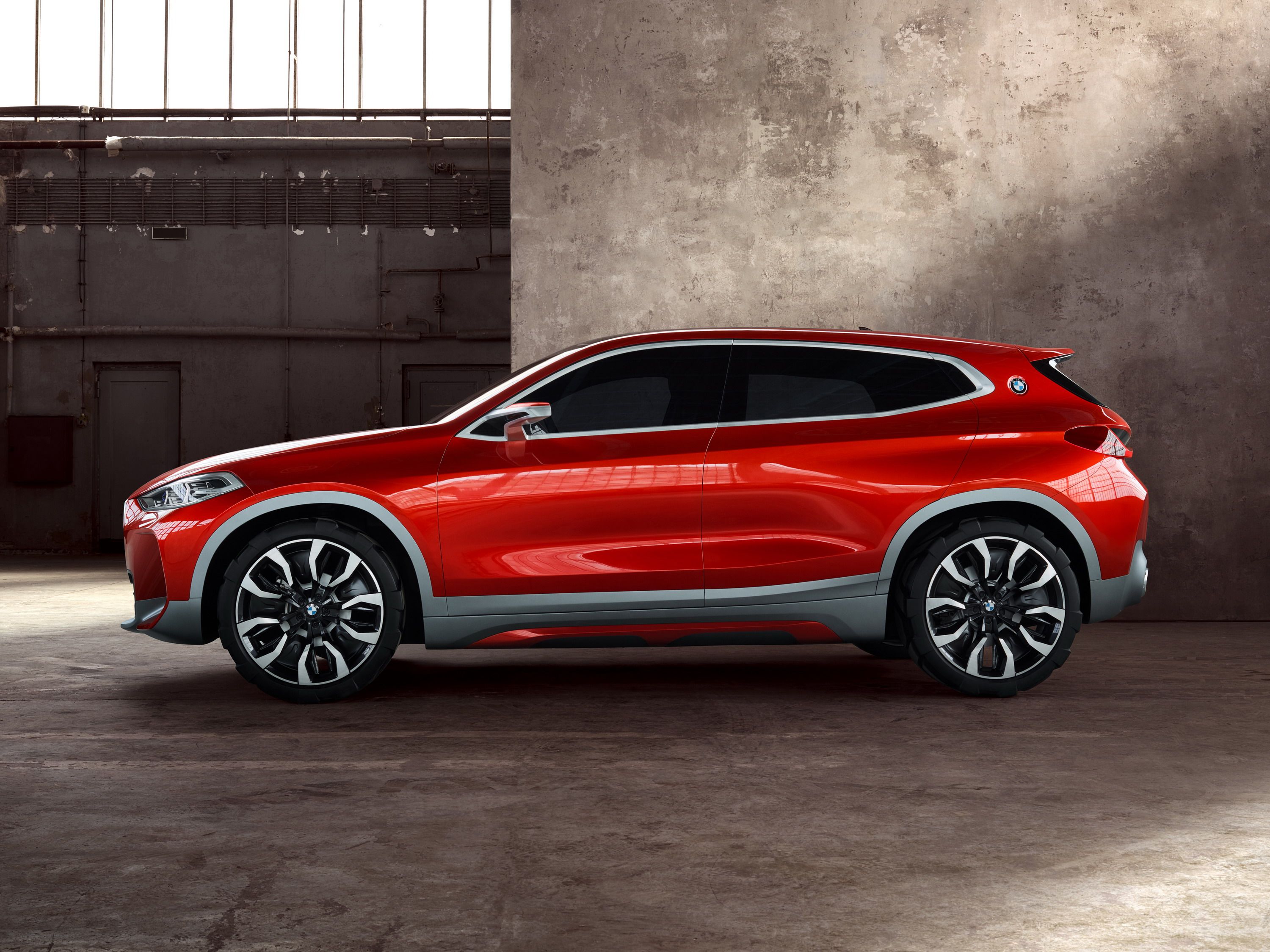 BMW X2 compact crossover coupe beefed up