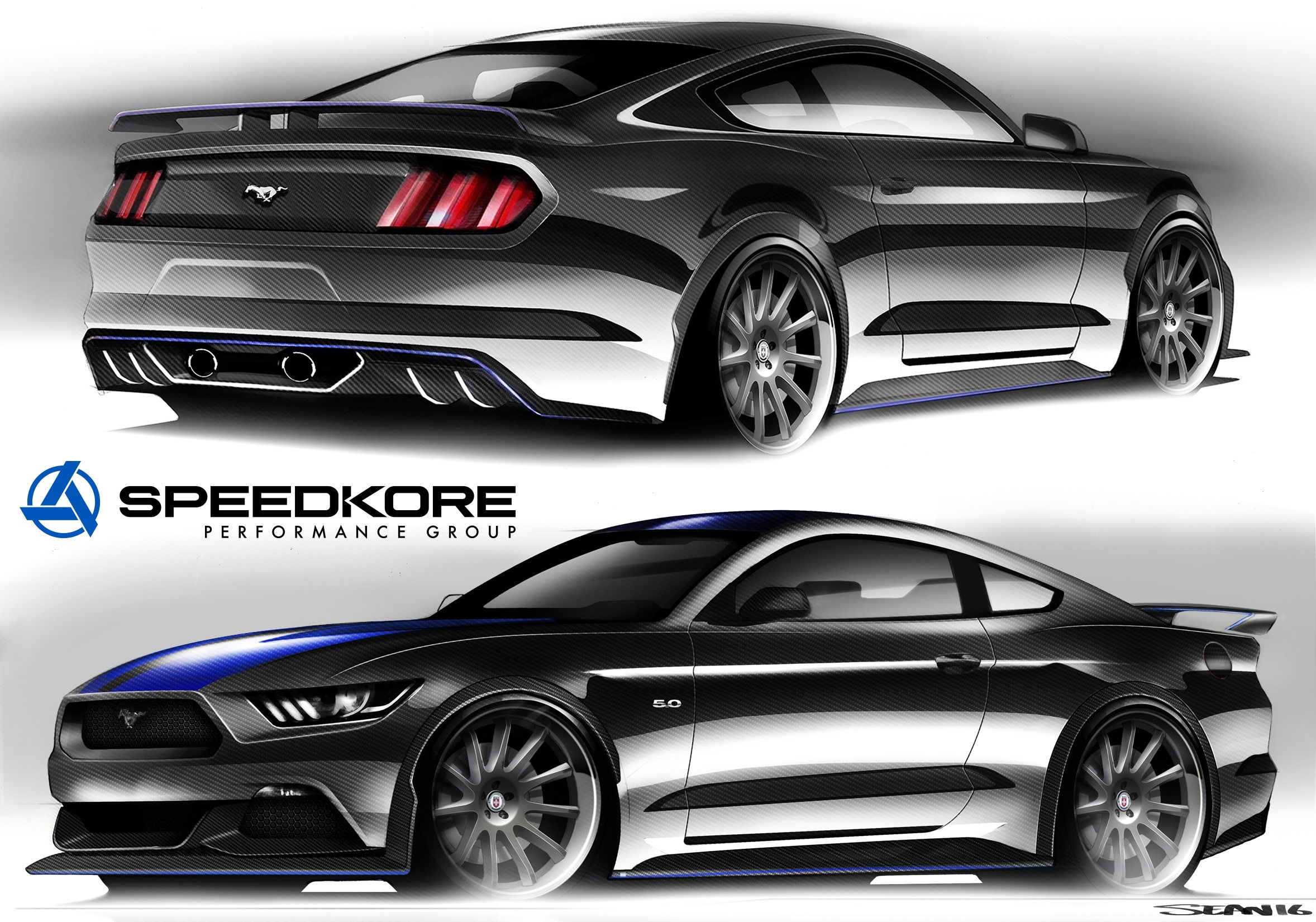 2017 Ford Mustang Fastback by SpeedKore Performance Group
