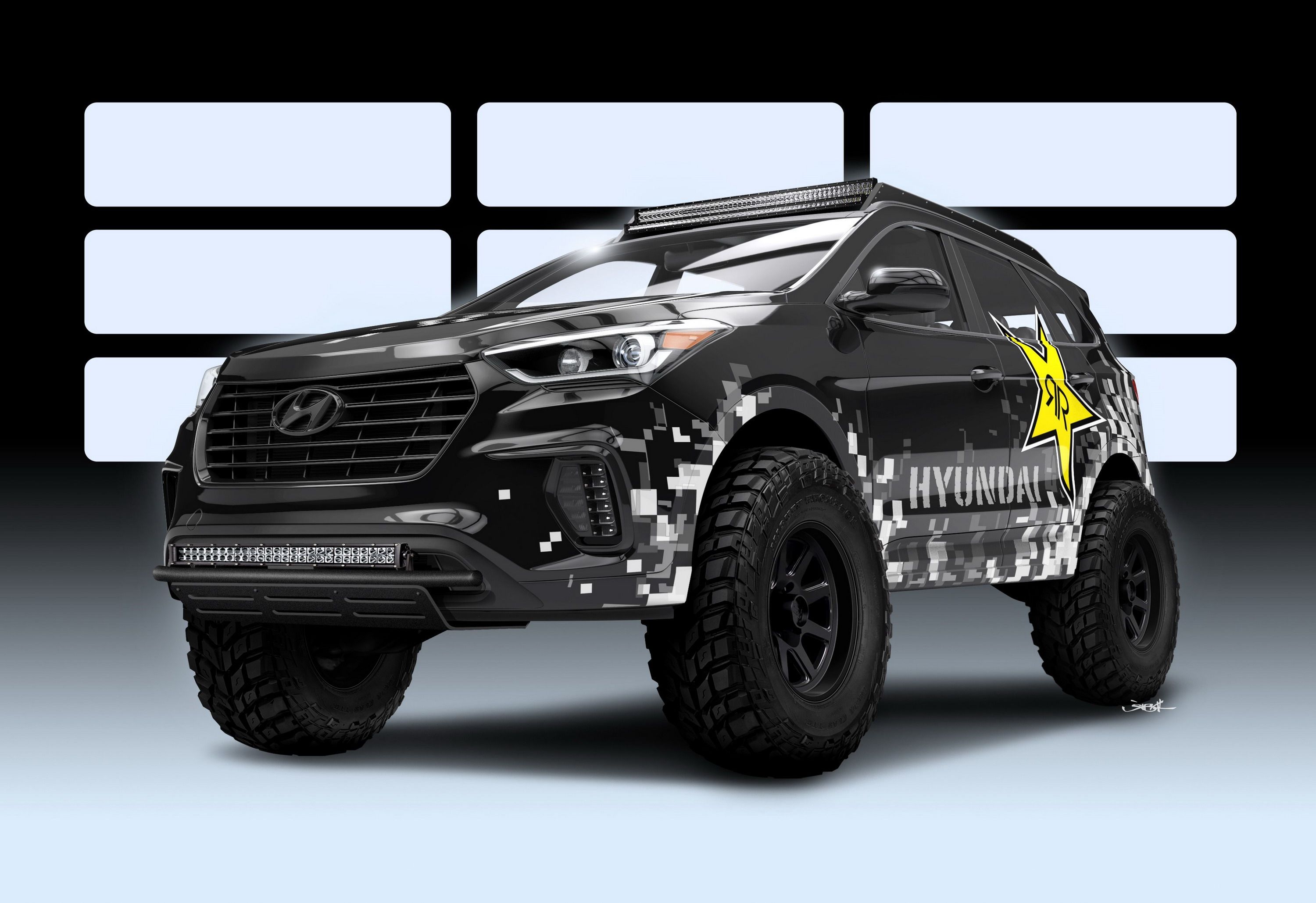 2016 Hyundai Rockstar Santa Fe Concept