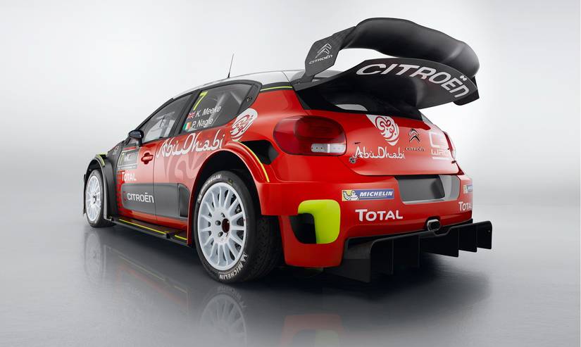 Citroen C3 WRC #8 Breen Martin Tour De Corse 2017 Norev